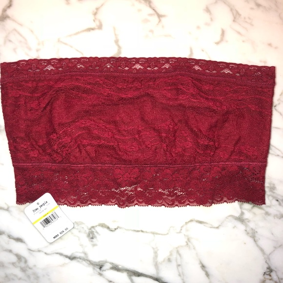 Free People Other - NEW Free People Intimately Lace Strapless Bandeau
